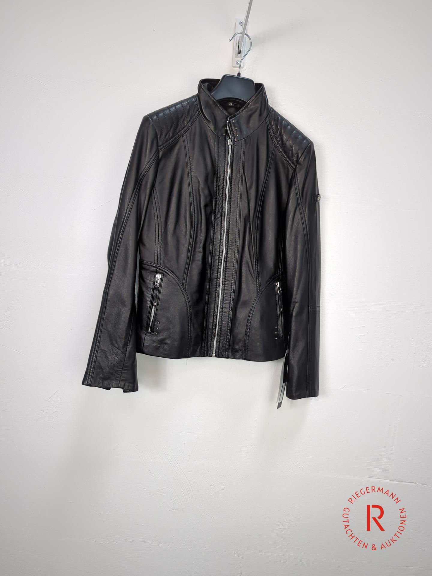 DAMEN LEDERJACKE GRÖSSE 38